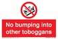 PV7686: No bumping into other toboggans