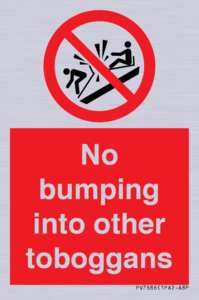PV7686: No bumping into other toboggans