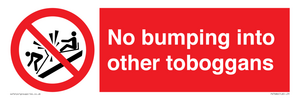 PV7686: No bumping into other toboggans