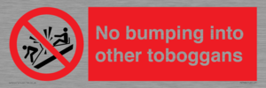 PV7686: No bumping into other toboggans