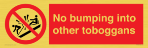 PV7686: No bumping into other toboggans