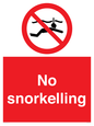 PV7687: No snorkelling