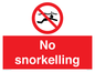 PV7687: No snorkelling