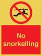PV7687: No snorkelling