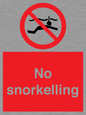 PV7687: No snorkelling