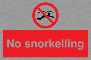PV7687: No snorkelling