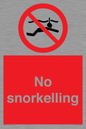 PV7687: No snorkelling