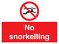 PV7687: No snorkelling