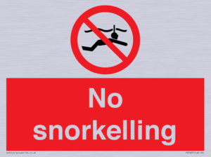 PV7687: No snorkelling