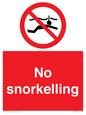 PV7687: No snorkelling