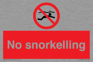 PV7687: No snorkelling