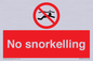 PV7687: No snorkelling