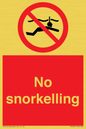 PV7687: No snorkelling