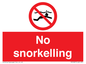 PV7687: No snorkelling