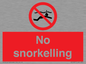 PV7687: No snorkelling