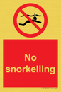 PV7687: No snorkelling