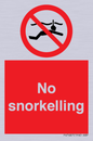PV7687: No snorkelling