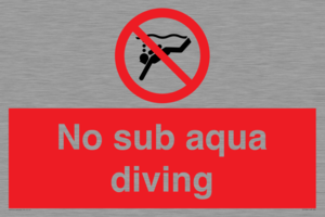PV7688: No sub aqua diving
