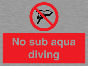 PV7688: No sub aqua diving