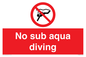 PV7688: No sub aqua diving