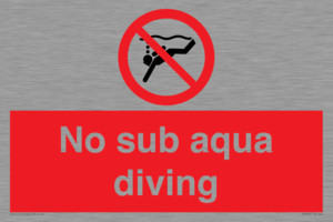 PV7688: No sub aqua diving