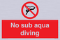 PV7688: No sub aqua diving