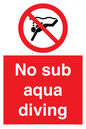 PV7688: No sub aqua diving