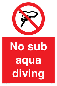 PV7688: No sub aqua diving