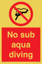 PV7688: No sub aqua diving