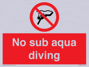 PV7688: No sub aqua diving