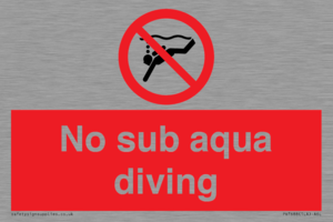 PV7688: No sub aqua diving