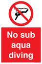 PV7688: No sub aqua diving