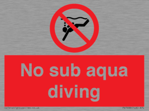PV7688: No sub aqua diving
