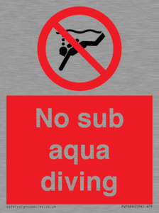 PV7688: No sub aqua diving