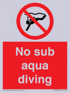 PV7688: No sub aqua diving