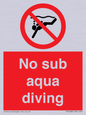 PV7688: No sub aqua diving