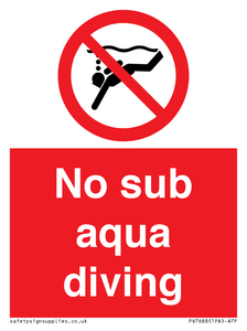 PV7688: No sub aqua diving
