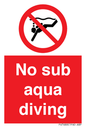 PV7688: No sub aqua diving