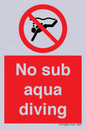 PV7688: No sub aqua diving