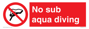 PV7688: No sub aqua diving