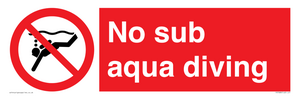 PV7688: No sub aqua diving