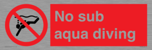 PV7688: No sub aqua diving