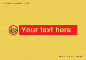 PV7691: Custom prohibition Do not ram into toboggans