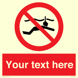 PV7692: Custom prohibition No snorkelling