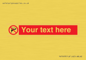 PV7693: Custom prohibition No sub aqua diving