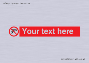 PV7693: Custom prohibition No sub aqua diving