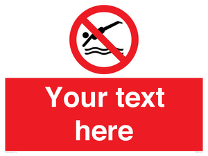 PV7694: Custom prohibition No diving