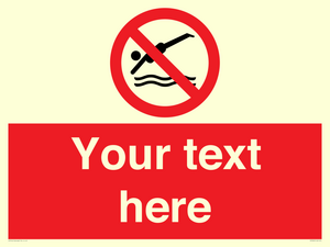 PV7694: Custom prohibition No diving