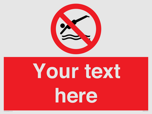 PV7694: Custom prohibition No diving