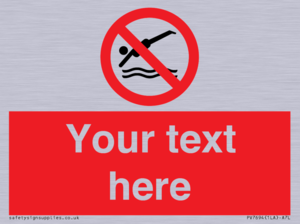 PV7694: Custom prohibition No diving